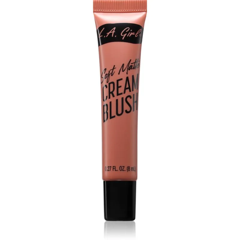 L.A. Girl Cosmetics Soft Matte υγρό ρουζ απόχρωση Cutie 8 ml