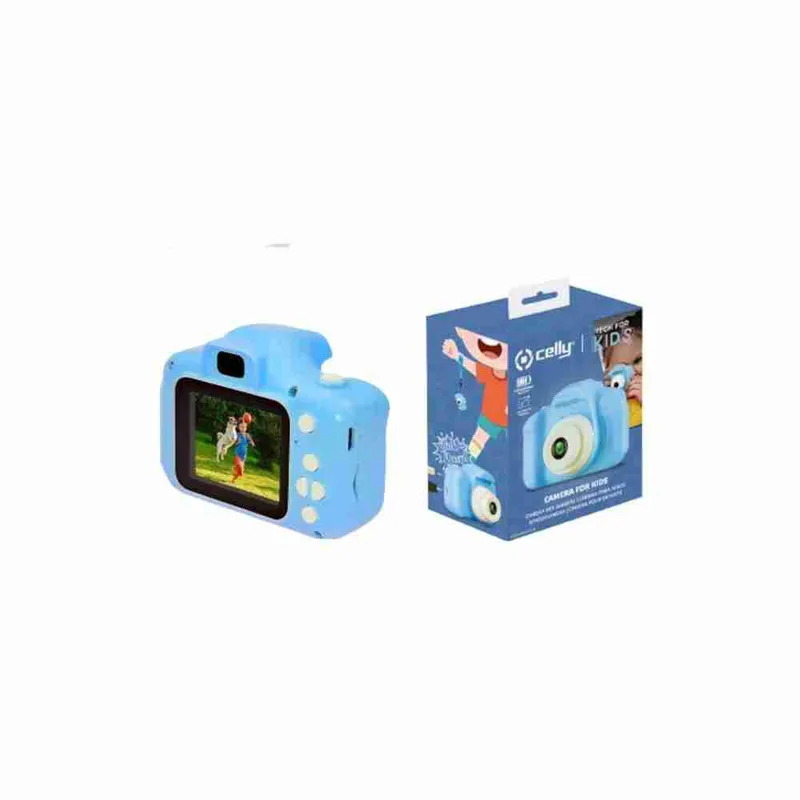 Celly Φωτογραφική Μηχανή Παιδική Μπλε KIDSCAMERA2LB