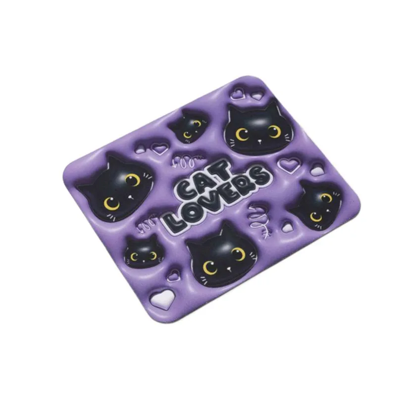 Mouse Pad I-Total XL2552B Black Cat 3D 24x20cm