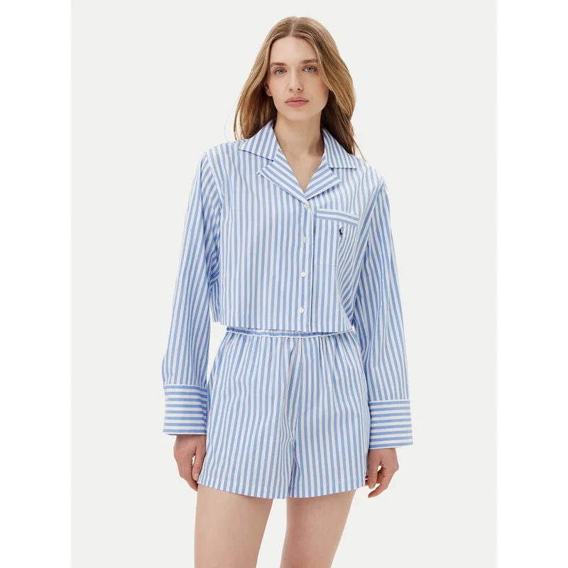 Polo Ralph Lauren Πιτζάμα 4P8010 Μπλε Relaxed Fit