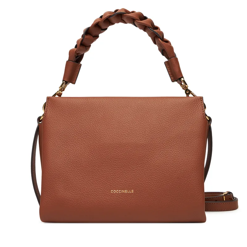 Τσάντα Coccinelle M50 Boheme Grana Double E1 M50 58 01 01 Καφέ