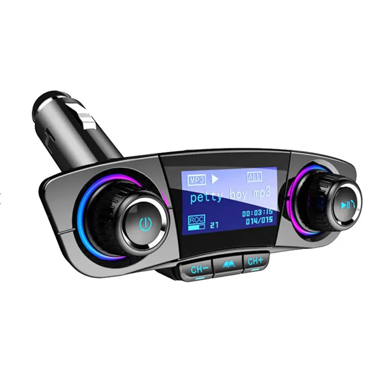 FM Transmitter bluetooth και διπλός φορτιστής USB αυτοκινήτου BT06