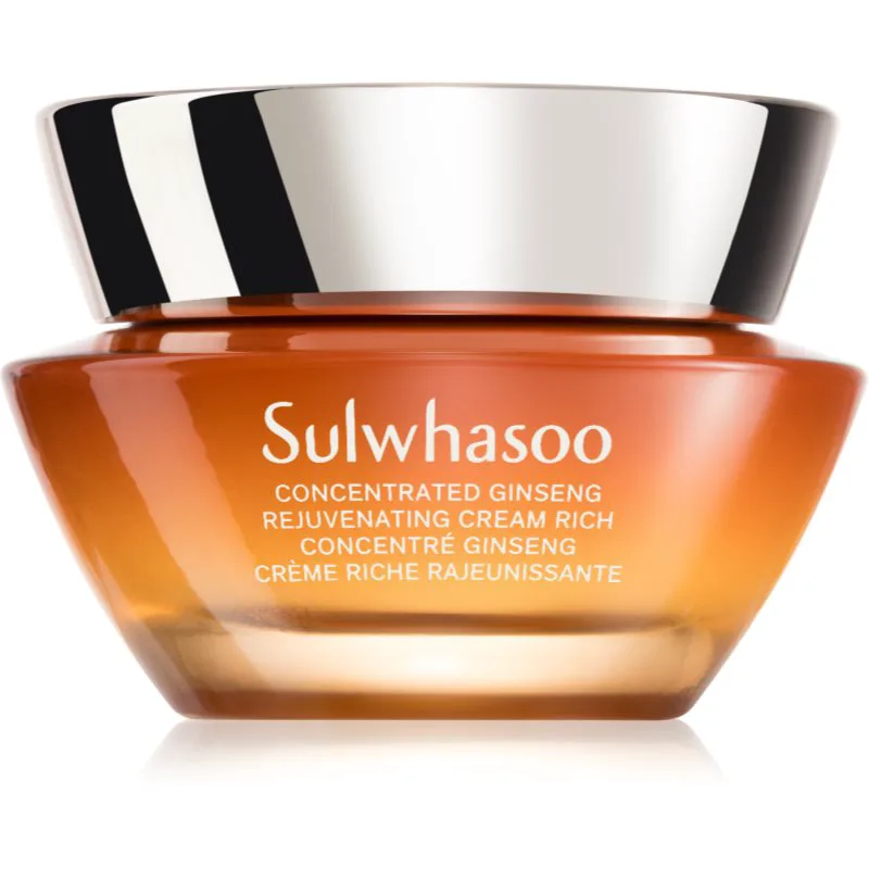 Sulwhasoo Concentrated Ginseng Rejuvenating Cream Rich πλούσια θρεπτική κρέμα ενάντια στις ρυτίδες 50 ml