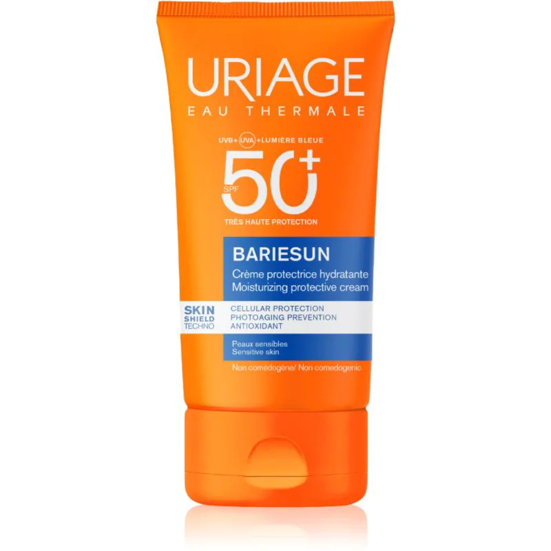 Uriage Bariésun Moisturizing Cream SPF 50+ προστατευτική κρέμα για πρόσωπο και σώμα SPF 50+ 50 ml