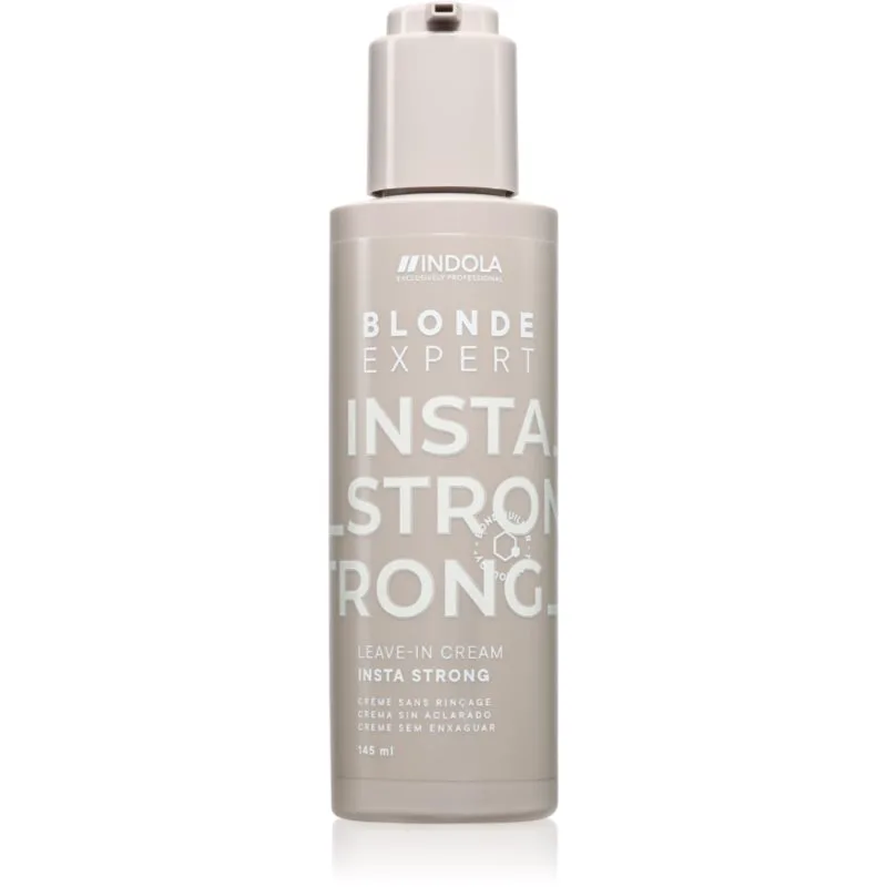 Indola Blond Expert Insta Strong κρέμα χωρίς ξέβγαλμα για ξανθά μαλλιά 145 ml