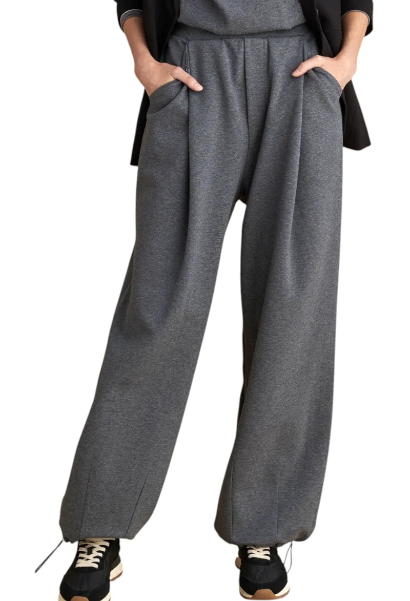 Παντελόνι Υφασμάτινο Attrattivo Φόρμας 9921602-GREY Γυναικείο
