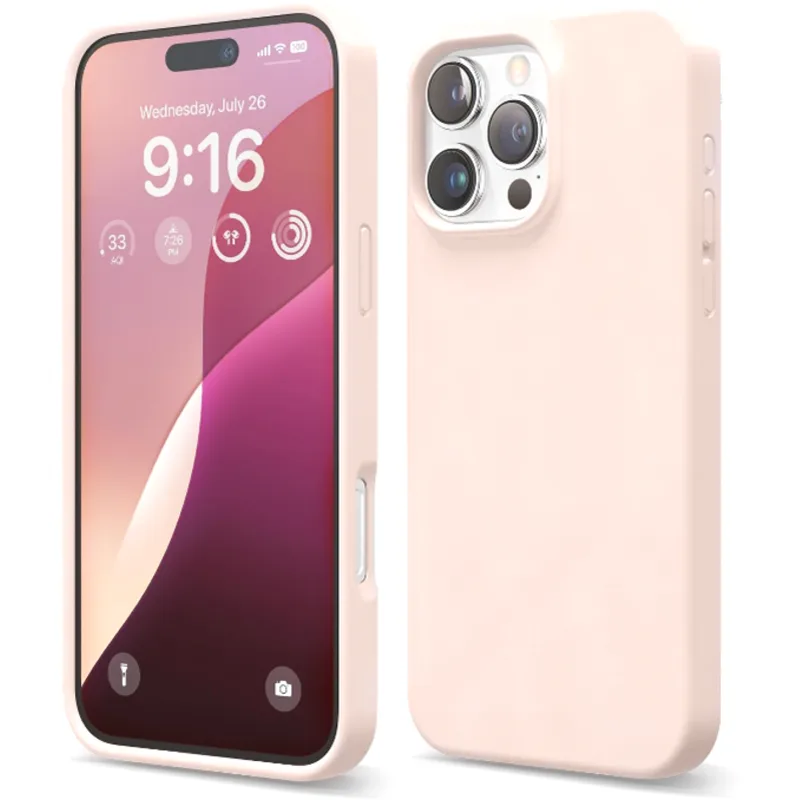 Θήκη iPhone 16 Pro Max Elago Silicone Case Premium Σιλικόνης - Lovely Ροζ (ES16SC69PRO-LPK)