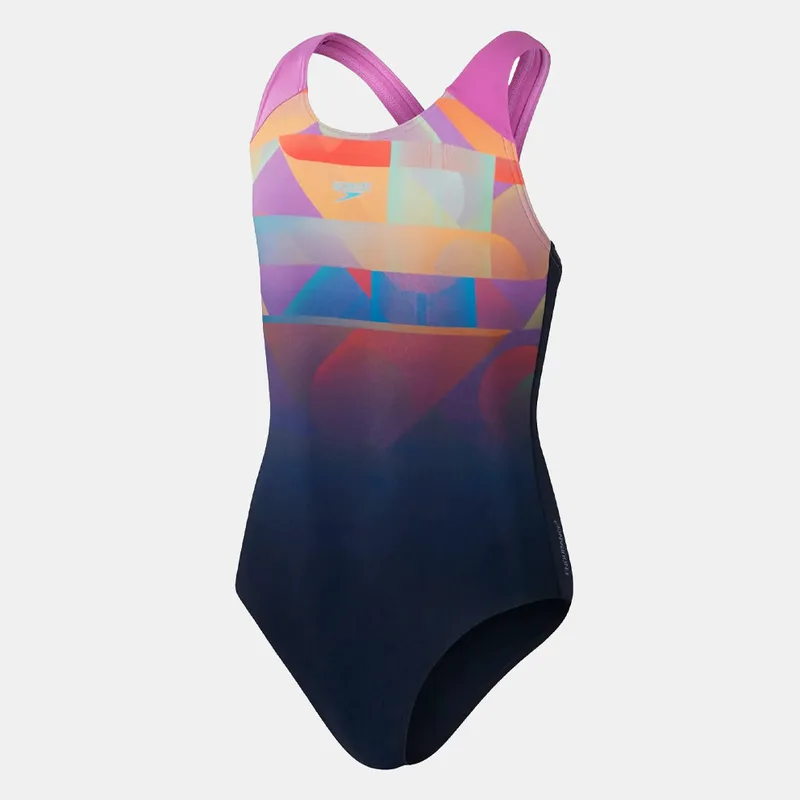 Speedo Digi Placement Splashback Παιδικό Ολόσωμο Μαγιό (9000204185_81249)