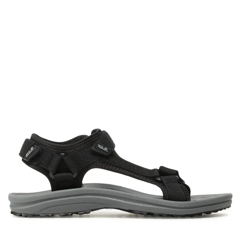 Σανδάλια Jack Wolfskin Wave Breaker M 4052011 Μαύρο