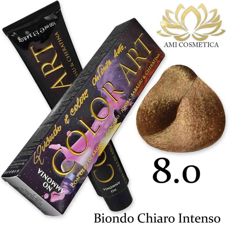 Color art ammonia free 100 ml 8.0 intense light blond