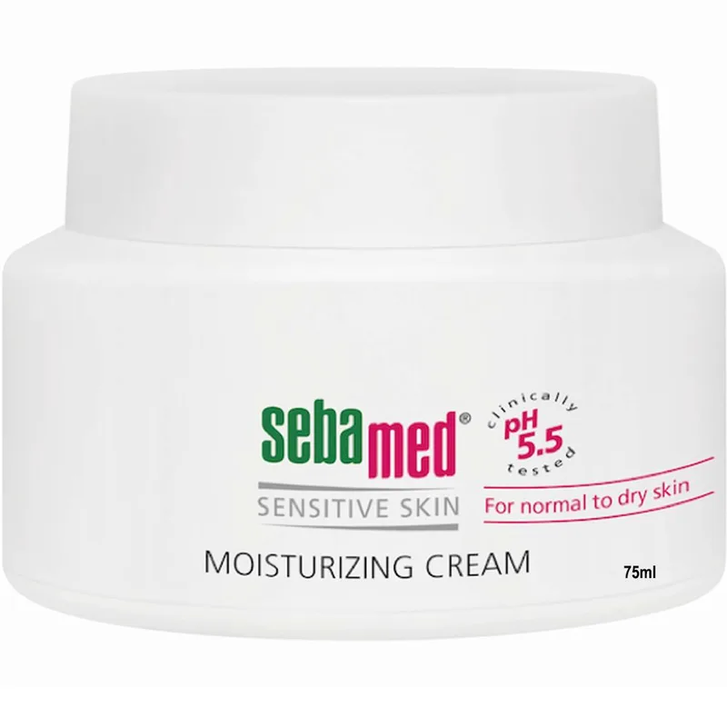 Sebamed Moisturizing Cream Ενυδατική Κρέμα Προσώπου για Ευαίσθητο, Φυσιολογικό προς Ξηρό Δέρμα 75ml