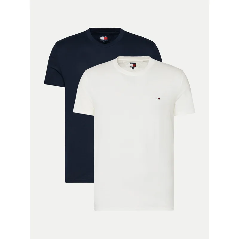 Tommy Jeans Σετ t-shirts DM0DM20687 Έγχρωμο Slim Fit
