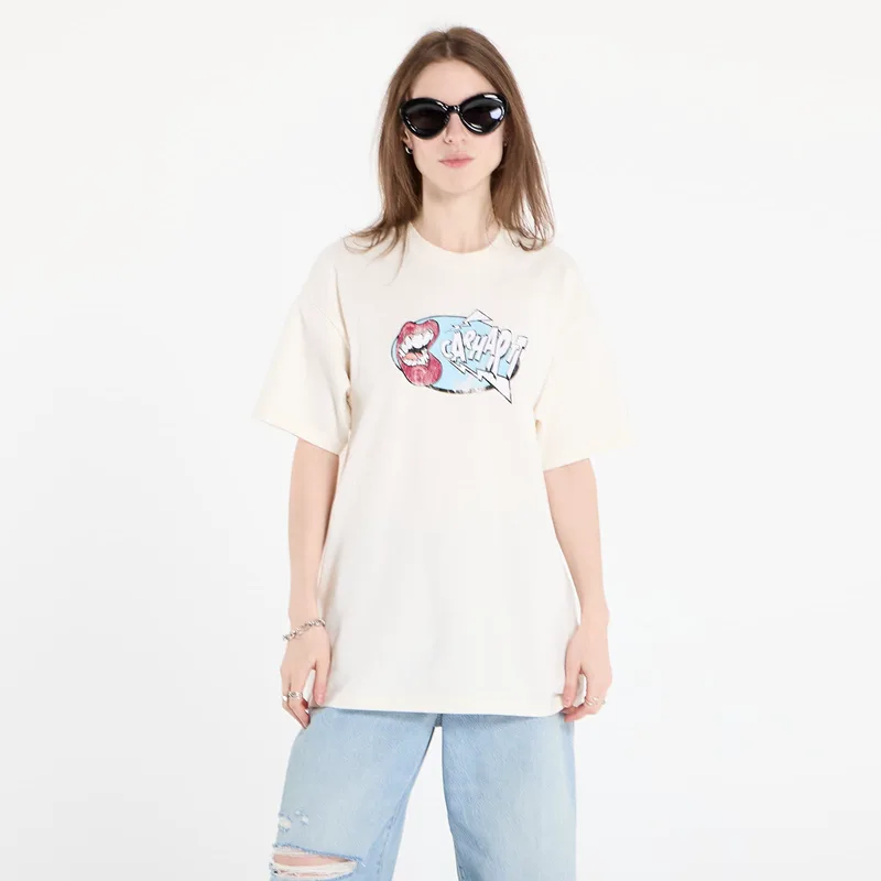 T-shirt Carhartt WIP S/S Louder T-Shirt UNISEX Wax Heavy Enzyme Wash S