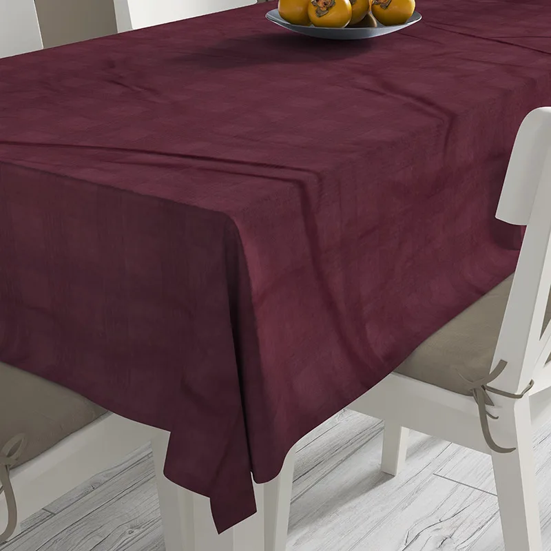 Τραπεζομάντηλο 140X140 Dimcol Τραπεζομαντηλο Bordeaux (140x140)