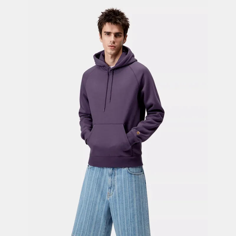 Carhartt WIP Chase Unisex Μπλούζα με Κουκούλα (9000235066_87072)