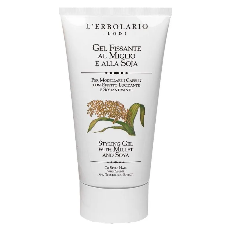 L'Erbolario Millet and Soya Fixing Gel 150ml
