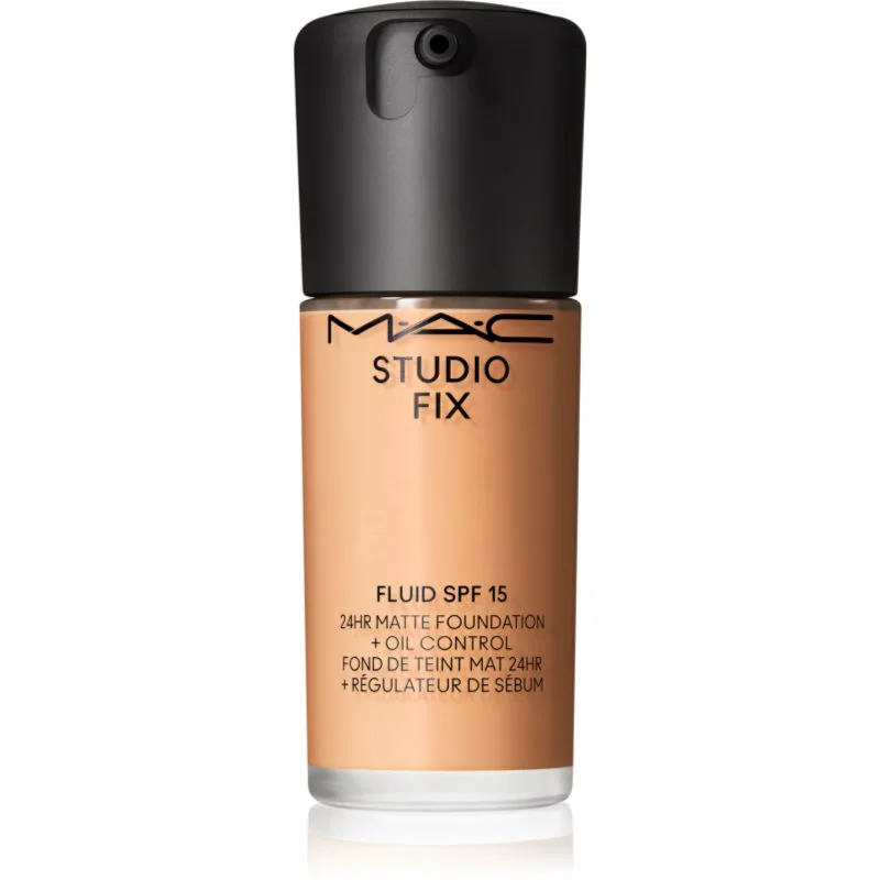 MAC Cosmetics Studio Fix Fluid SPF 15 24HR Matte Foundation + Oil Control ματ μεικ απ SPF 15 απόχρωση C4.5 30 ml