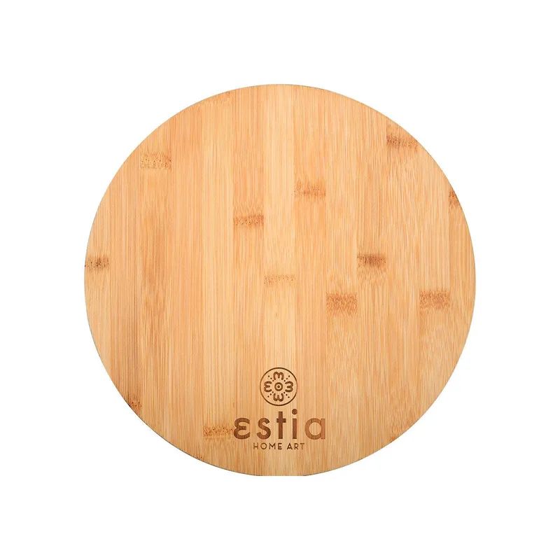 Estia Επιφάνεια Κοπής Bamboo Essentials Στρογγυλό 28Cm