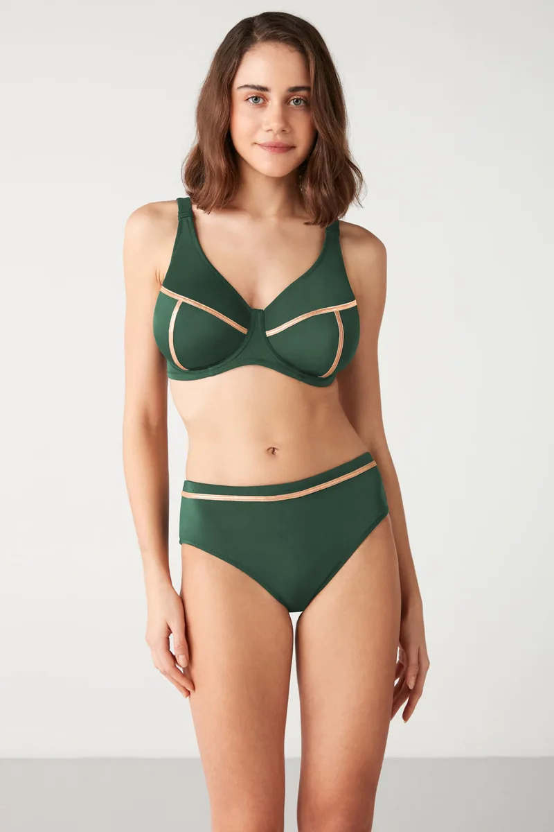 Kom γυναικείο μαγιό σετ με μπανέλα (Ε Cup) "Pleun Bikini"-1M13MBKY231.145a