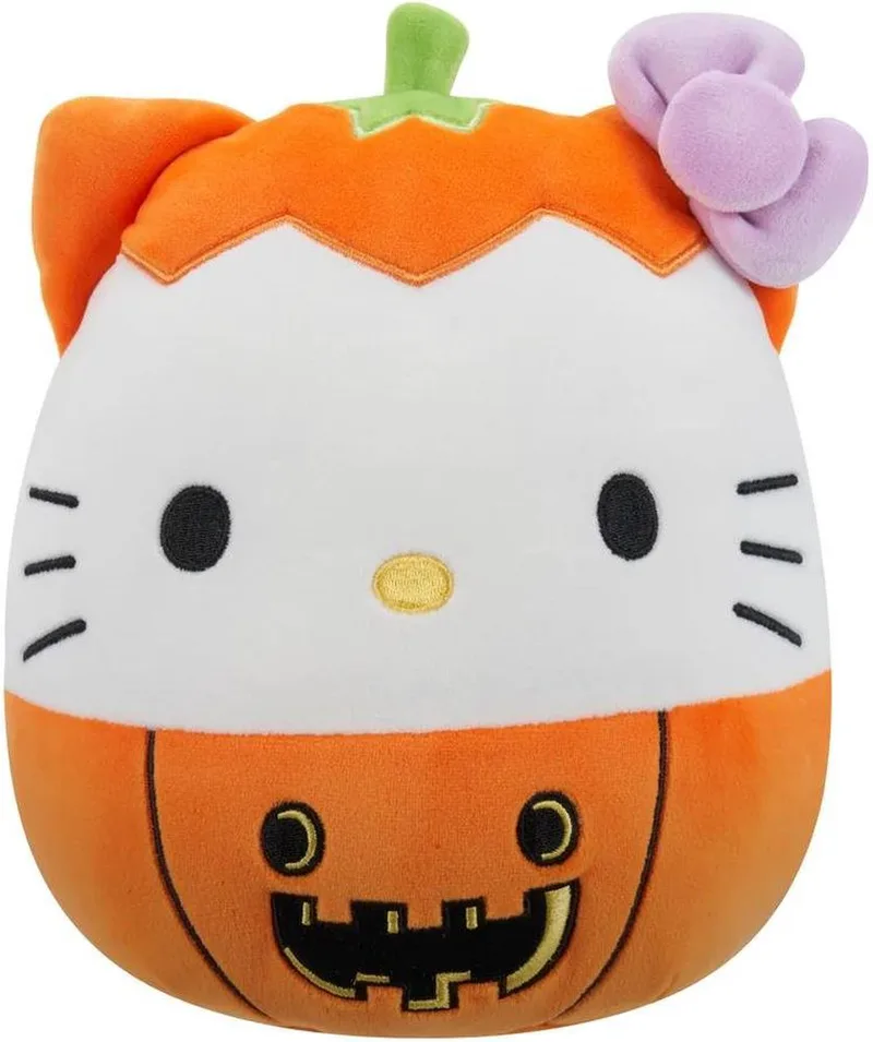 ΛΟΥΤΡΙΝ0 SQUISHMALLOWS - SANRIO: HALLOWEEN HELLO KITTY (20CM)