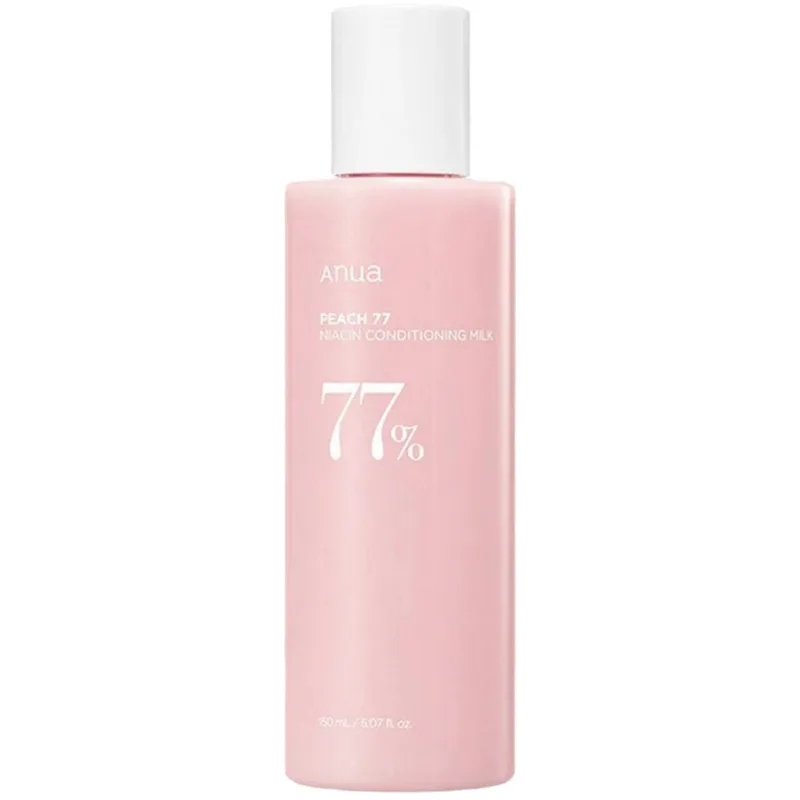 Anua Peach 77 Niacin Conditioning Milk Ενυδατικό Γαλάκτωμα με Νιασίνη που Φωτίζει & Επαναφέρει την Υγρασία της Επιδερμίδας 150ml