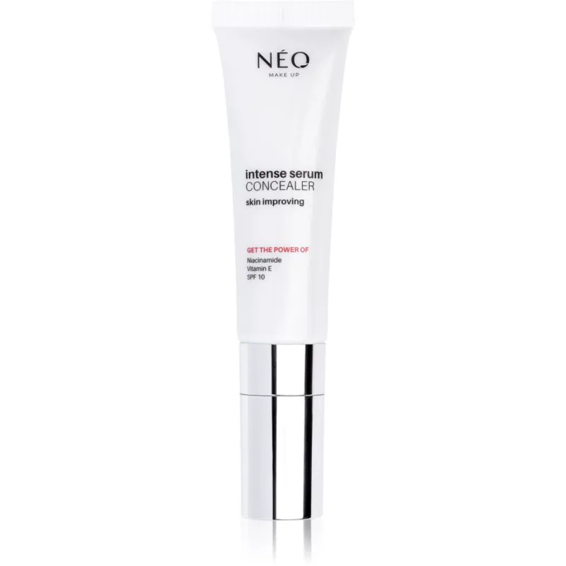 NEO MAKE UP Intense Serum Concealer διορθωτής για τα μάτια για λαμπρότητα και ενυδάτωση απόχρωση 01 Porcelain 5 ml