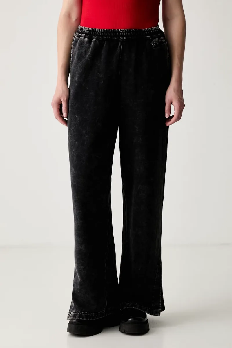 Karl Lagerfeld Jeans παντελόνι επίσημο γυναικείο βαμβακερό