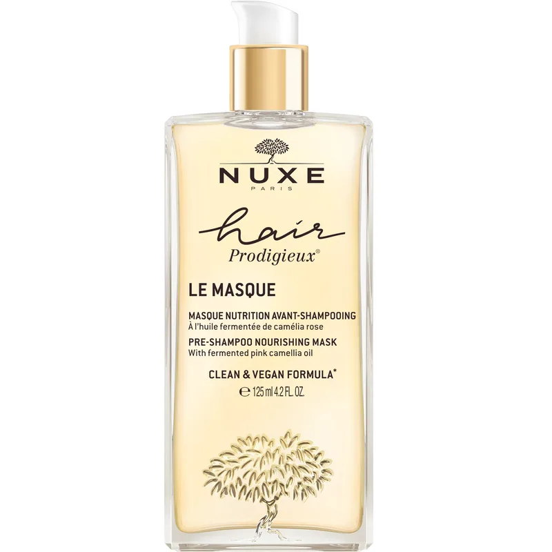 Nuxe Hair Prodigieux Pre Shampoo Nourishing Mask Αρωματική Μάσκα Θρέψης για Πριν το Λούσιμο για Ξηρά Μαλλιά με Εκχύλισμα Ροζ Καμέλιας για Εντατική Θρέψη & Μεταξένια Υφή 125ml