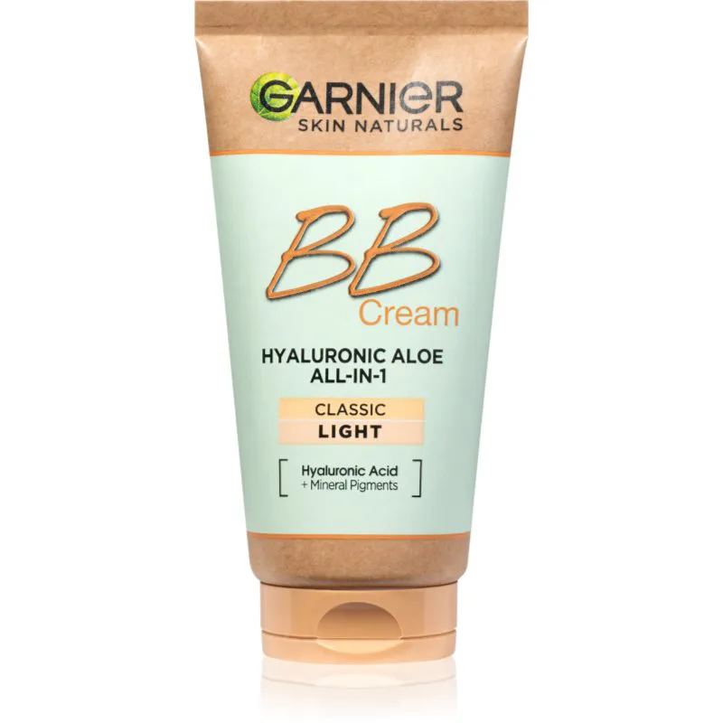 Garnier Skin Naturals BB Cream ΒΒ κρέμα για κανονική και ξηρή επιδερμίδα απόχρωση Light Skin 50 ml