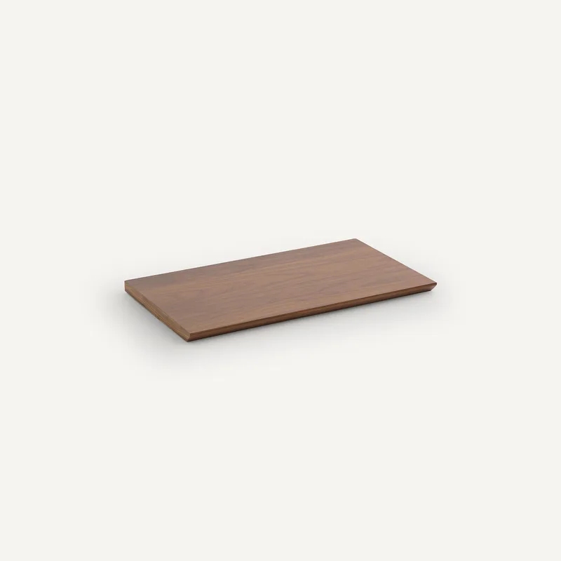 Ράφι από ξύλο καρυδιάς Π60 x Β35 εκ. Μ35xΠ60cm