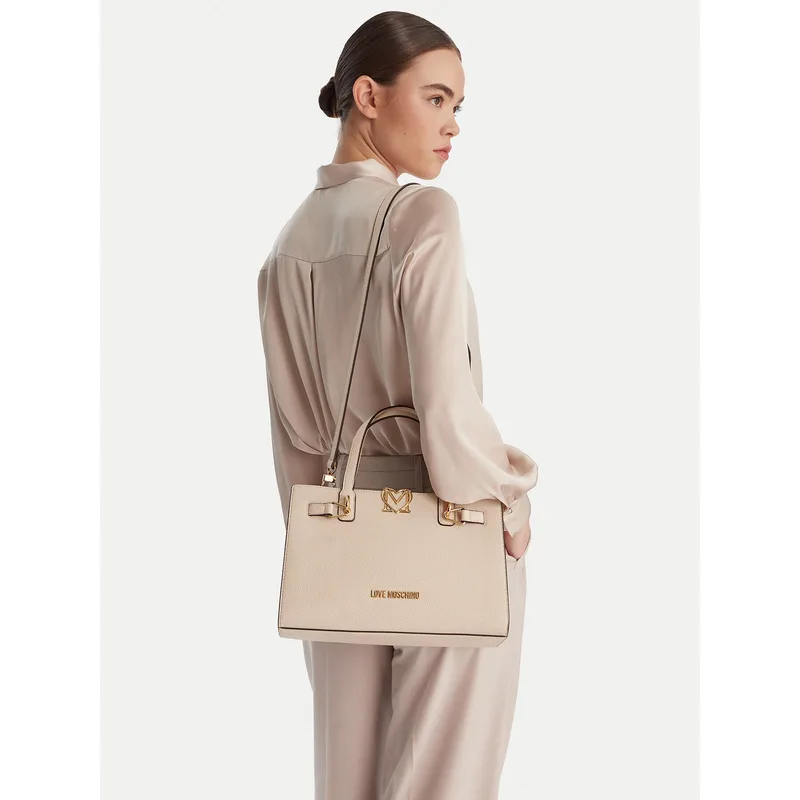 Τσάντα LOVE MOSCHINO JC4126PP1OLM0110 Εκρού