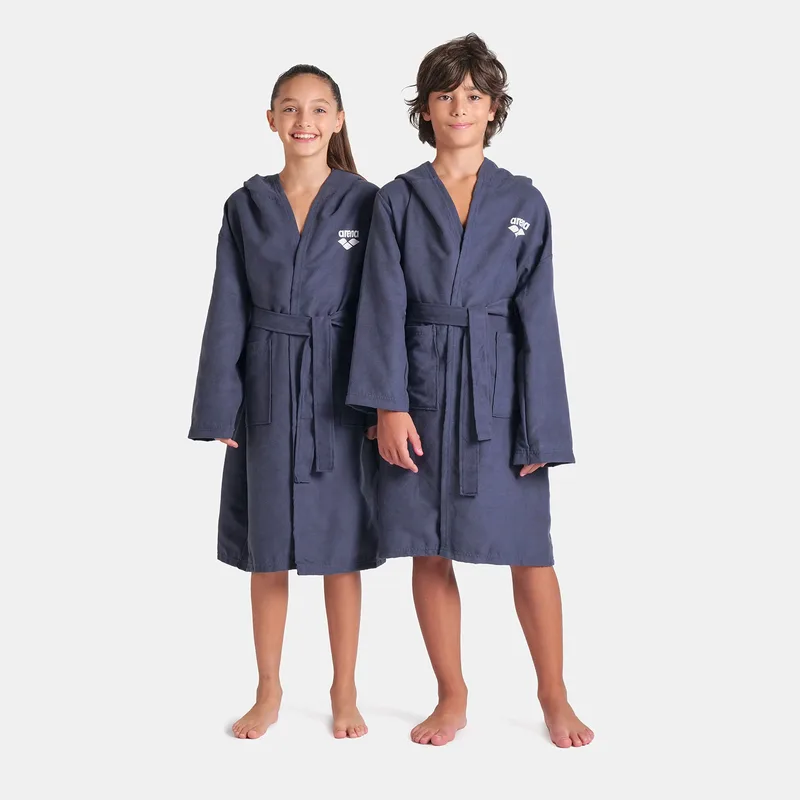 ARENA ZEAL JR BATHROBE ΜΠΛΕ