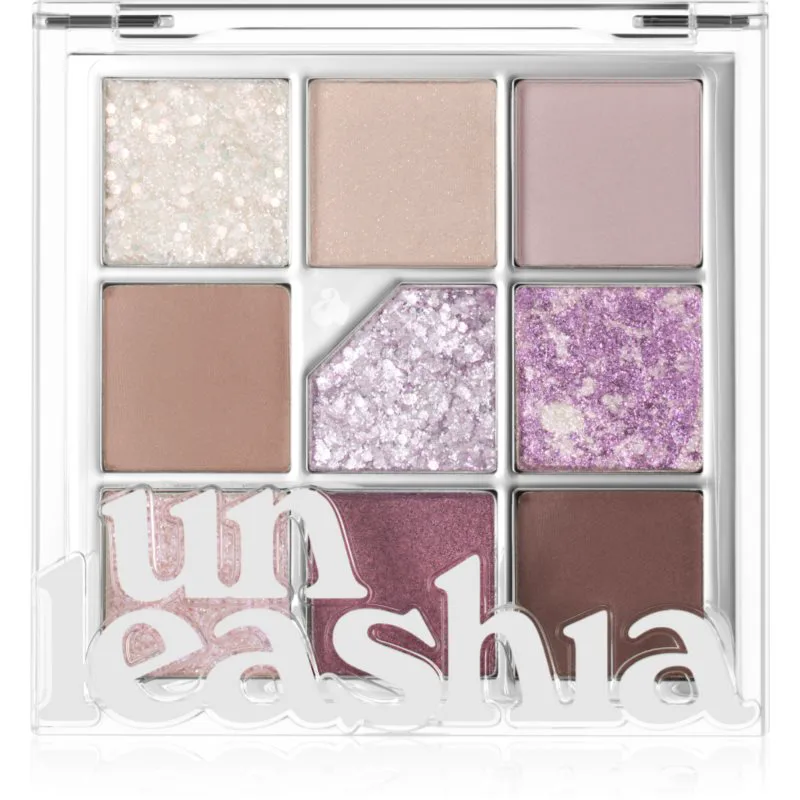 Unleashia Glitterpedia Eye Palette Παλέτα σκιών για τα μάτια απόχρωση No.4 All of Lavender Fog 6.2 γρ