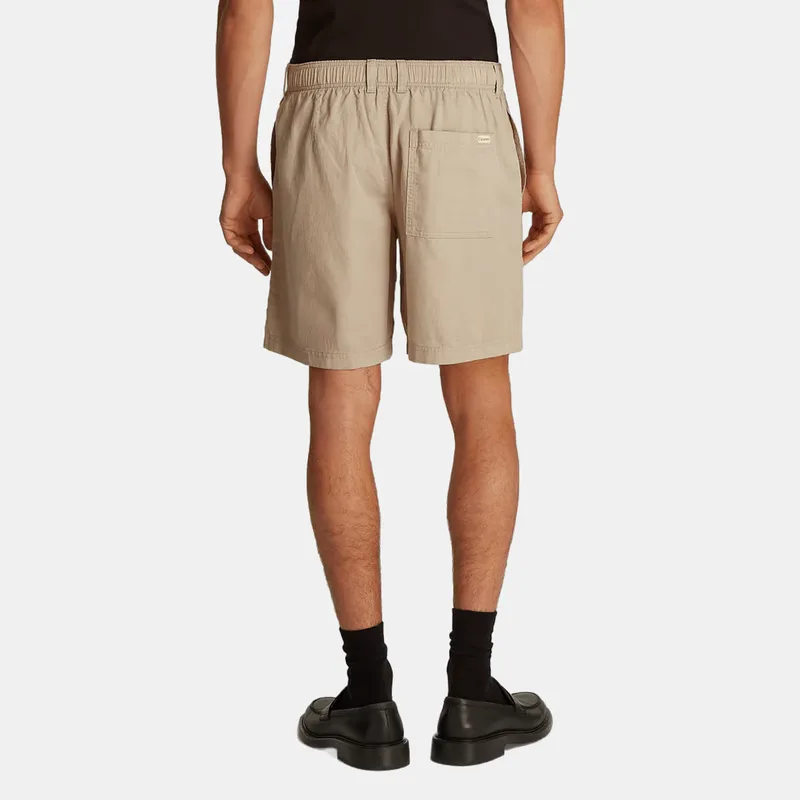 Calvin Klein Linen Ανδρική Cargo Βερμούδα (9000225886_26305)