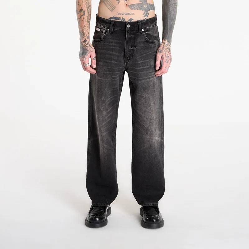 Τζιν Calvin Klein Jeans 90S Straight Klein Jeans Black W34/L32