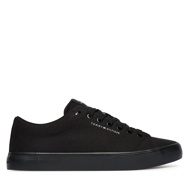 Πάνινα παπούτσια Tommy Hilfiger Harlem Core Ii FM0FM05817 Μαύρο