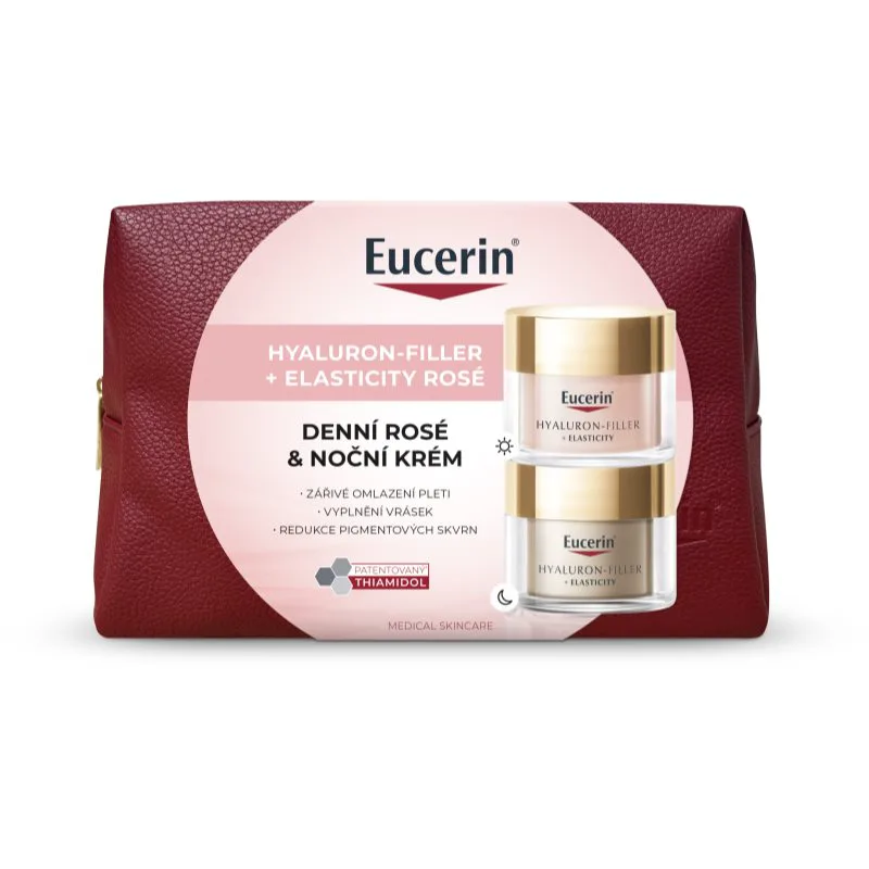 Eucerin Hyaluron-Filler + Elasticity Rosé σετ δώρου για ώριμη επιδερμίδα προσώπου