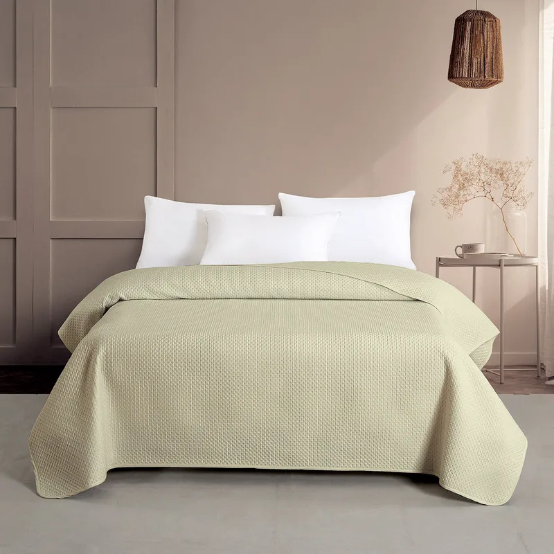 Κουβερλί Μονό 160X240 Melinen Zara Ecru (160x240)