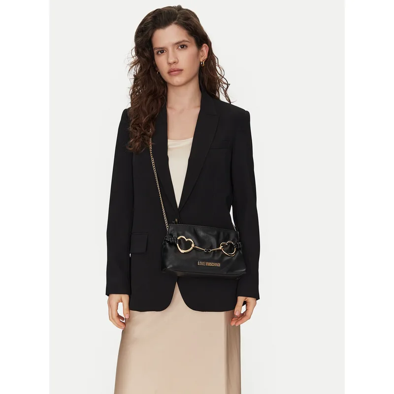 Τσάντα LOVE MOSCHINO JC4034PP1MLB0000 Μαύρο