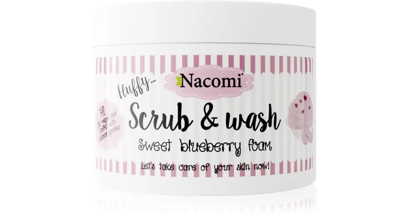 Nacomi Fluffy... Sweet Blueberry body scrub 180 ml