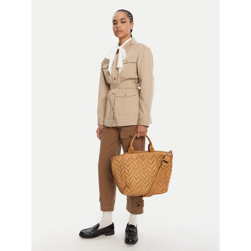 Τσάντα LAUREN RALPH LAUREN 431974398002 Χακί