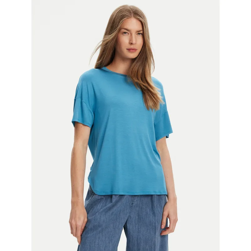 United Colors Of Benetton T-Shirt 3Z12D101X Μπλε Slim Fit