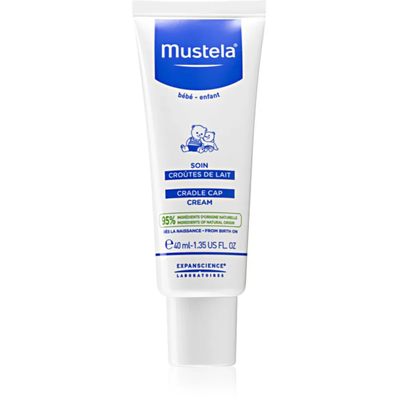 Mustela Bébé παιδική κρέμα για φολίδες στα μαλλιά 40 ml