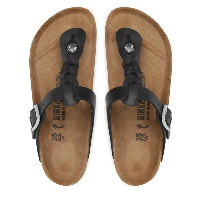 Σαγιονάρες Birkenstock Gizeh Braided 1021360 Μαύρο