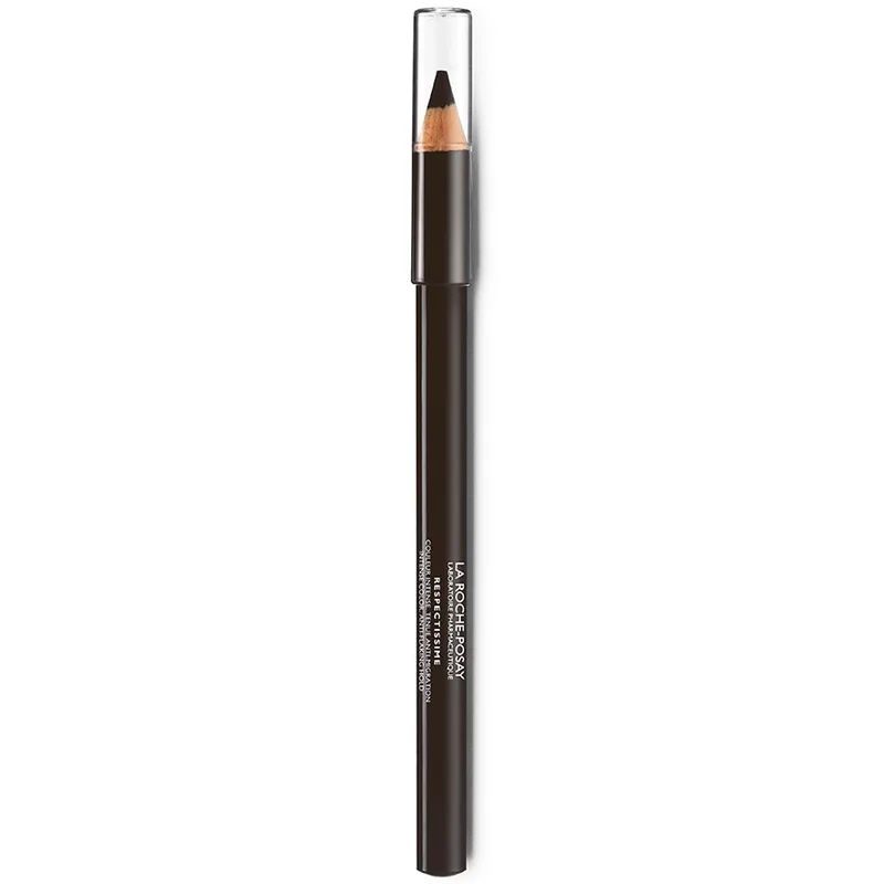 La Roche-Posay Toleriance Respectissime Soft Eye Pencil Μαλακό Μολύβι Ματιών 1g - καφε
