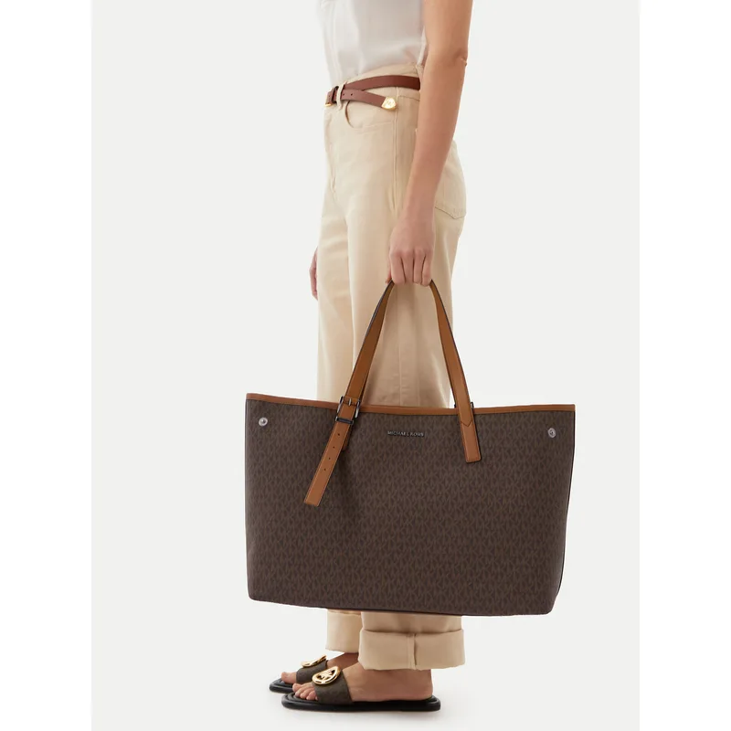 Τσάντα MICHAEL Michael Kors Hudson 33R6LHDT9B Καφέ