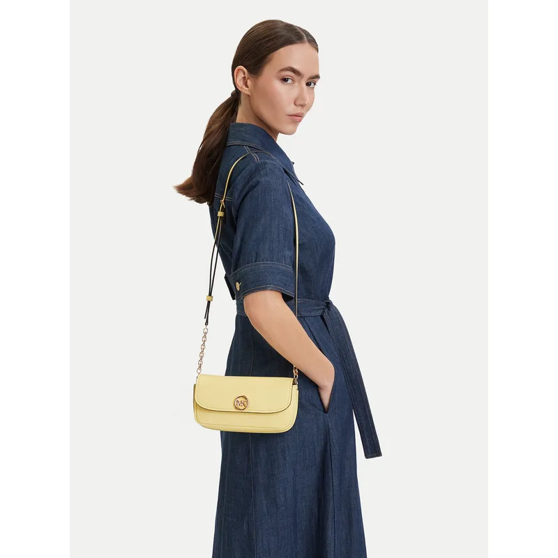 Τσάντα MICHAEL Michael Kors Nolita 32S6GY5C5L Κίτρινο