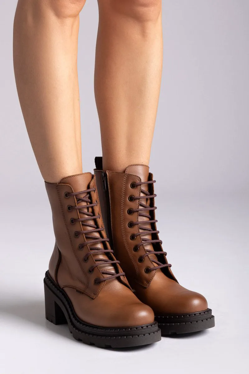 RAGAZZA Combat Boots Dryflex - 0213 - Tan Matte
