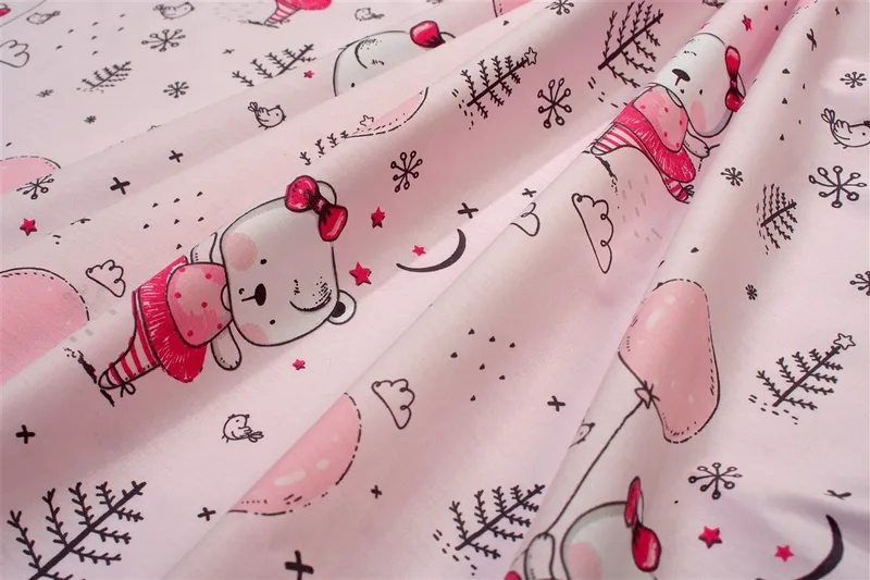 Πάνα Χασέ Dimcol Ballerina Bear 598 80x80 Ροζ