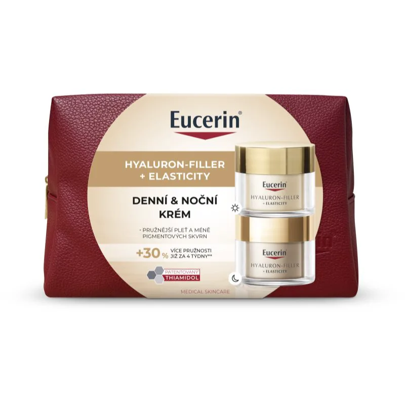 Eucerin Hyaluron-Filler + Elasticity σετ δώρου για ώριμη επιδερμίδα προσώπου